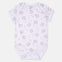 JF White Cat Face Printed Romper (Tag-cut) BS6117G